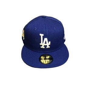 New Era Los Angeles Dodgers 59FIFTY Fitted Hat Cap Size 7 1/2